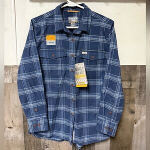 Ariat NWT Navy Plaid Women’s Work Shirt